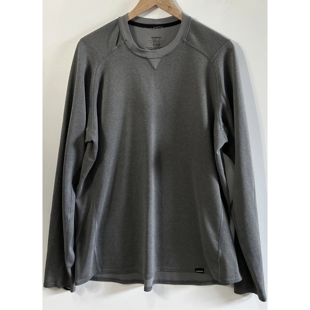 Patagonia Mens Capilene 3 Midweight‎ Crew Neck L/S Pullover Shirt Sz XL